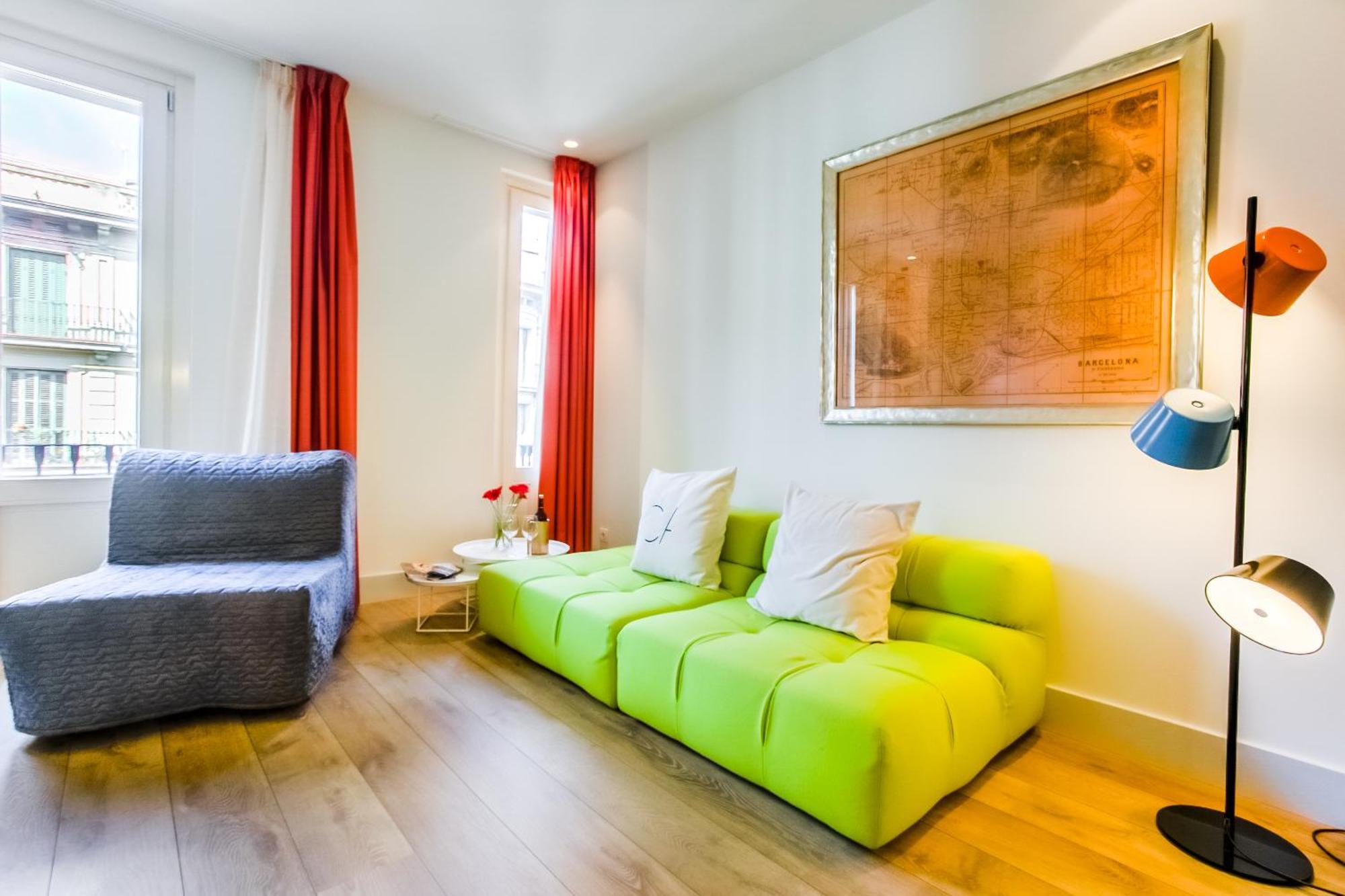 Apartment mit 1 Schlafzimmer (1 - 4 Erwachsene)