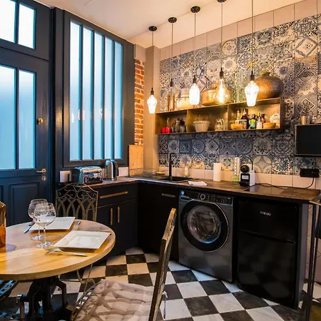Luxury Industrial Suite With Private Hammam At Paris Montparnasse-2